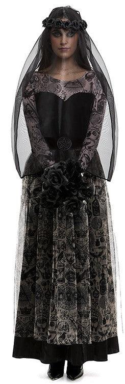 Disfraz de Novia Sátanica para Mujer Novias Cadáver Partilandia